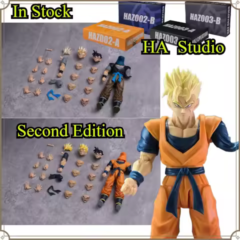 In Stock HA Toys HAZ002 Dragon Ball Z SHF Super Saiyan SSJ From The Future Son Gohan Anime Action Fi