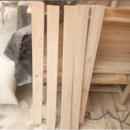 KAYU Dutch Teak Wood Board 150x5x1.5 Sandpaper