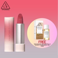 Original 3CE Cashmere Hug Lipstick | Ultra-Soft Matte Lipstick | Blur Lip Lines | Smooth Cashmere So