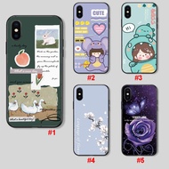 For  Samsung Galaxy A8S/A9 2016/A9 Pro 2016/A9 2018/A950/A8 Star/A9 Star/A750/A7 2018 Graffiti Full Anti Shock Phone Case Cover with the Same Pattern ring and a Rope