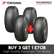 Yokohama 185/60R15 84H E70B Quality Passenger Car Radial Tire BUY 3 GET 1 FREE