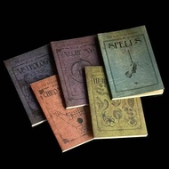 5styles Classic Movies Magic Book Spell Manual Anime Peripherals Cosplay Toys