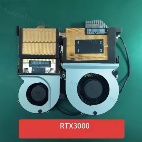 A++New For HP Z2 Mini G5 P620 RTX3000 CPU GPU Heatsink Fan M34572-001 L97181-001