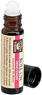 Fabulous Frannie Meno-Pause Essential Oil Blend Roll On 10ml Made with Copiaba, Frankincense, Peppermint, Bergamot &amp; Clove Essential Oils, Wild Yam Root Powder and Coconut Carrier Oil.