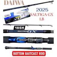 25/24 daiwa saltiga gx bottom and saltiga gx lb light bottom baitcasting fishing rod