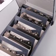 SP7 Large Capacity Splitter Index Tabs - Business Card Holder & Organizer Case