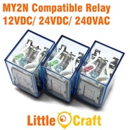 MY2N LY2N 12VDC 24VDC 240VAC Compatible Relay
