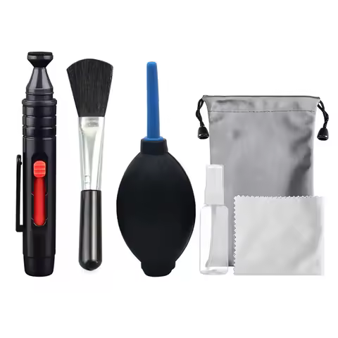 6pcs Set DSLR Lens Camera Cleaner Kit Digital Camera Sensor Cleaning Kit SLR DV Cameras Clean Set fo