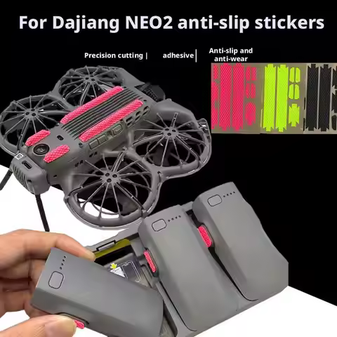 Anti-Slip Texture Stickers For DJI Neo2 Drone Removable Adhesive Anti-Wear Stickers For Drone Batter