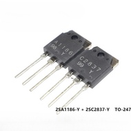 5 pair 100% new imported original 2SA1186-Y 2SC2837-Y 2SA1186-P 2SC2837-P 2SA1186 2SC2837 A1186 C283