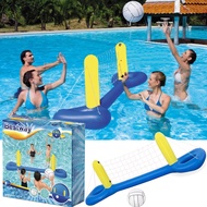 Children's Pool Float Pool Volleyball Net Set Ball Goal/