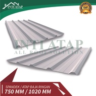 Inti Atap Spandek Berbahan Aluminium dan Seng