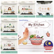 【SpendWithJoy】Kitchen Anti-Oil Stickers Home Decoration Waterproof Wallpaper Sticker Kitchen Sticker