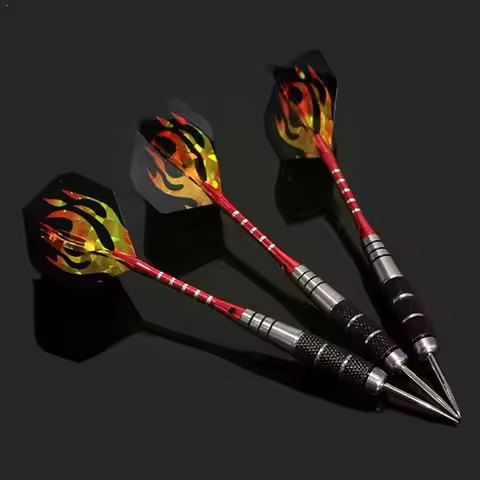 3pcs/Set Professional Tungsten Steel Needle Tip Darts Sports Steel Shafts Flights Tip 22g Darts Dart
