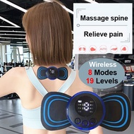 Stimulator Neck USB Rechargeable GEESO EMS Cervical Massage Stickers  Hump Vertebra Physiotherapy In