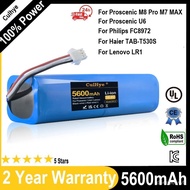 14.4V 5600mAh Replacement Baery for Proscenic M7 M8, M8 Pro,for Proscenic M7PRO, M7MAX,Lydsto R1 Vacuum Cleaner