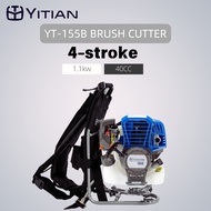 [100% Original] YT-155 Brush Cutter| 40cc | 4-Stroke | 1.1KW/7000Rpm - Mesin Rumput 4 Stroke