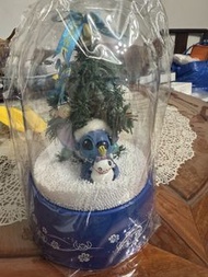 迪士尼史迪仔stitch 聖誕水晶球