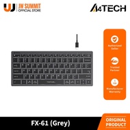 A4Tech FX61 Scissor Switch Keys USB Wired Compact Keyboard