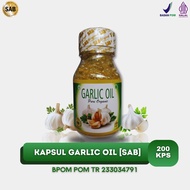 PUTIH Sab Garlic Oil Capsules Garlic Oil Contents 200