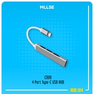 MLLSE C809 4 Port Type-C to USB 2.0 USB 3.0 USB HUB Adapter