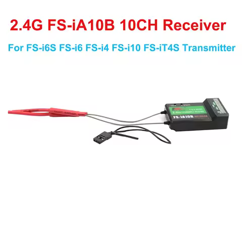 FlySky FS-iA10B 10CH FS2A 4CH RX FS-A3 Receiver For FS-i6 i4 i6X i6S i10 TH9A Radio Control Transmis