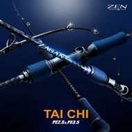 2025 ZEN ZAGAN TAICHI Baitcast & Spinning Overhead BC Baitcasting Jigging Rod X EA Fast Slow Jig SW