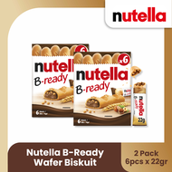 Nutella B-Ready Wafer Biskuit 132gr - TWINPACK