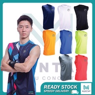 protech dry fit tournament sleeveless tshirt badminton jersey player shirt bwf bam malaysia ALL ENGL