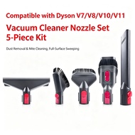 Flexible Long Crevice Suction Head Replacement Cleaning Brush Spare Parts Compatible For Dyson V7 V8
