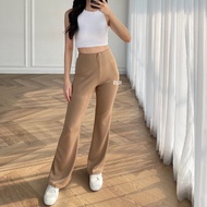 Flare Pants - Highwaist Flare Pants - Women's Semi Cutbray Culottes