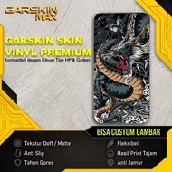 Garskin OPPO A6c Fullbody - Buy 1 Get 2 - dragon paint - Skin case protector vinyl