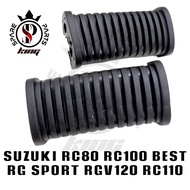 SUZUKI RC80 RC110 BEST RC RG RG110 RG SPORT RG RGV RGV120 SMASH FRONT FOOTREST RUBBER GETAH PEMIJAK KAKI DEPAN