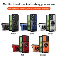 Armor Case For Motorola Moto G06 Power Case Shockproof Slide Lens Protector Phone Cover For Moto XT2