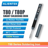 ALIENTEK เครื่องเชื่อมอุปกรณ์เชื่อมไฟฟ้าบัดกรี PD แบบพกพา T80เครื่องเชื่อมเหล็ก T80P Kjmp97เครื่องมื