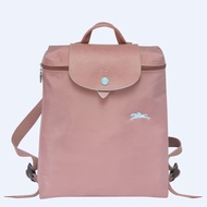 100% genuine Longchamp backpack Le Pliage Club 70th anniversary edition embroidered nylon shoulder b