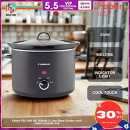 Faber FSC 500 BK (Black) 5 Liter Slow Cooker with Inner Ceramic Pot FSC500BK
