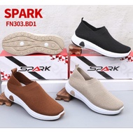 NEWEST WOMEN'S SLIP-ON SHOES, SPARK FN303.BD1 SIZE 37-41 ORIGINAL