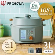 IRIS  KPC-MA3  智慧型3L電子壓力鍋/電火鍋 羅勒綠 KPC-MA3燦坤線上購物