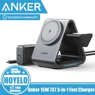 Anker 15W 737 3-in-1 Fast Charger MagGO 15W Wireless Charger