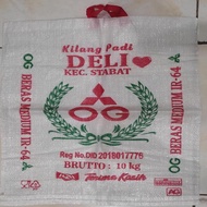 karung beras 10kg sablon