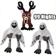 Game 99 Nights In The Forest Monster DEER Plushie Cartoon Milu Deer Stuffed Doll Game Peripherals Pi