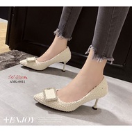AMG-0011 High-Heeled Shoes Classic And Good-Looking Gold Thread