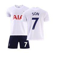 Tottenhams Hotspurs F.C.S 2122 Jerseys Home No. 7 Son Heungs-Mins No. 10 Kanes Adult Childrens Short