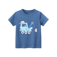27kids Children's T-Shirt 9472 Loader Hat Blue