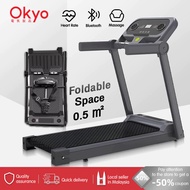 🌈5year warranty🌈4.0HP Walking Treadmill With Handle Ultra-Thin Home Exercise Fitness Equipment Smart