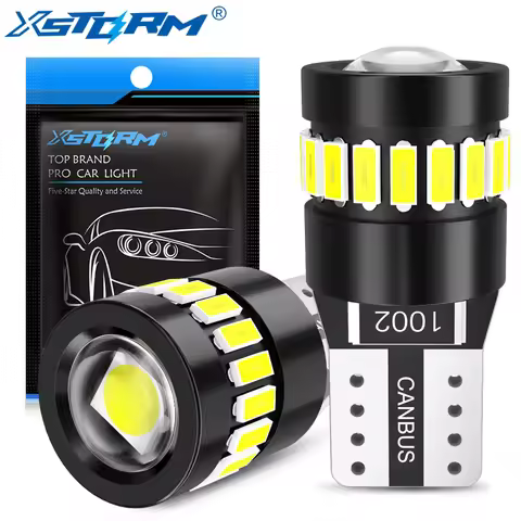 XSTORM T10 W5W LED Canbus No Error 194 168 Bulb 5W5 5W 12V 1000LM Super Bright Car Interior Side Lig