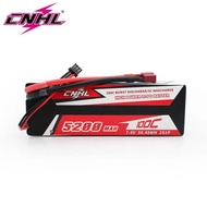 CNHL Lipo Battery 3S 4S 5200mAh 11.1V 14.8V 100C Hard Case With T Plug For RC Car Boat Helicopter Tr