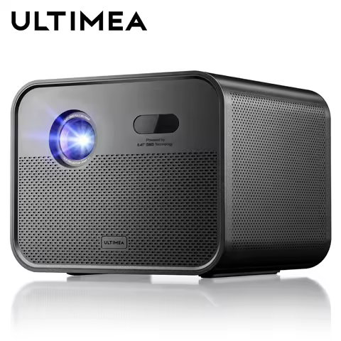 ULTIMEA 1800 ANSI Lumen DLP Projector, 4K Decoding, 1080P, HDR10+/HLG, Google TV, 3D, MEMC, Autofocu