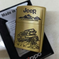 Zippo Brass Jeep Lighter
